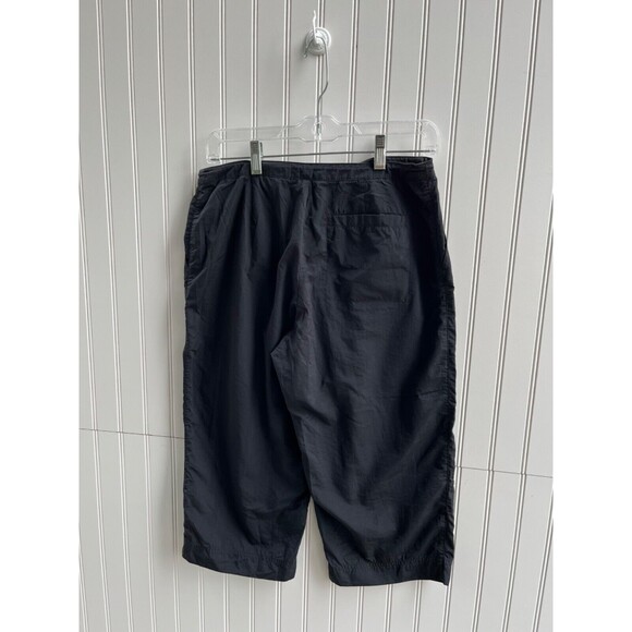 Danskin Capri Pants Medium Black 3 Pocket Draw String  Jogging Light Weight - Picture 3 of 6
